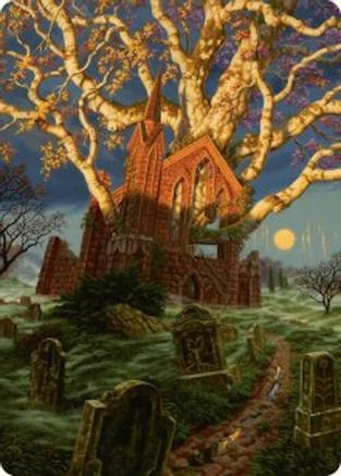 Abundant Growth Art Card (AAINR-013) [Art Series: Innistrad Remastered]