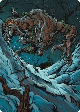 Ravager of the Fells Art Card (AAINR-021) [Art Series: Innistrad Remastered]