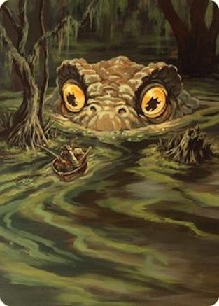 The Gitrog Monster Art Card (AAINR-025) [Art Series: Innistrad Remastered]
