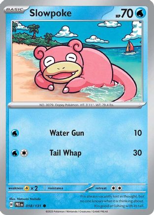 Slowpoke (018) [SV Prismatic Evolutions] Reverse Holofoil - Common