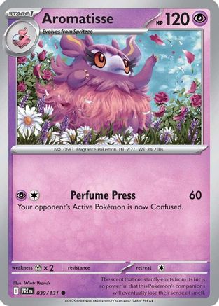 Aromatisse (039) [SV Prismatic Evolutions] - Common