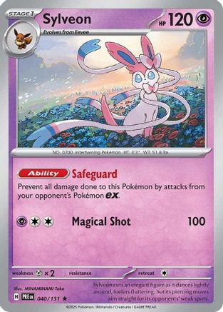 Sylveon (040) [SV Prismatic Evolutions] Holofoil - Rare