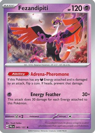 Fezandipiti (045) [SV Prismatic Evolutions] Holofoil - Rare
