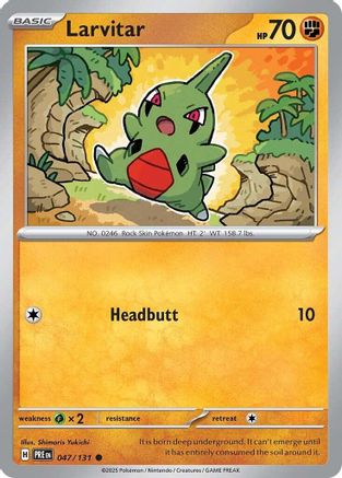 Larvitar (047) [SV Prismatic Evolutions] - Common