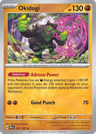 Okidogi (057) [SV Prismatic Evolutions] Holofoil - Rare