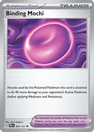 Binding Mochi (095) [SV Prismatic Evolutions] Reverse Holofoil - Uncommon
