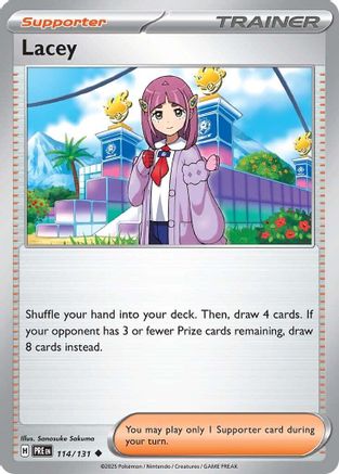 Lacey (114/131) [SV Prismatic Evolutions] - Uncommon