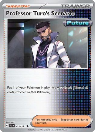 Professor Turo's Scenario (121) [SV Prismatic Evolutions] Reverse Holofoil - Uncommon
