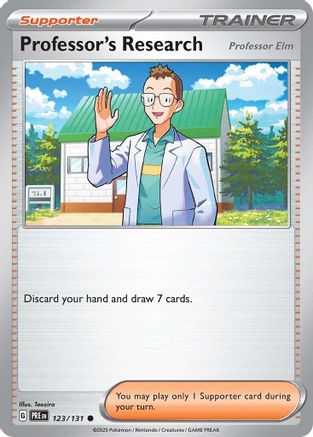 Professor's Research [Professor Elm] (123) [SV Prismatic Evolutions] - Common