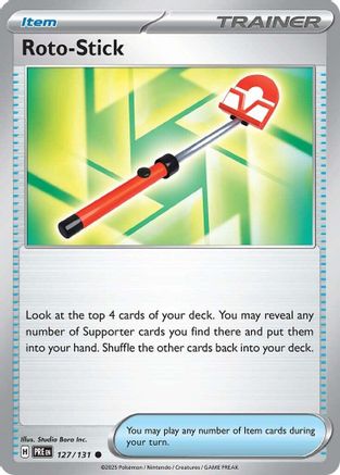 Roto-Stick (127) [SV Prismatic Evolutions] - Common