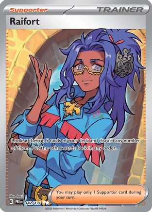 Raifort (142) [SV Prismatic Evolutions] Holofoil - Ultra Rare