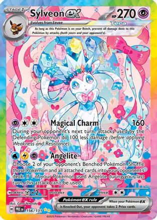 Sylveon ex (156/131) [SV Prismatic Evolutions] Holofoil - Special Illustration Rare