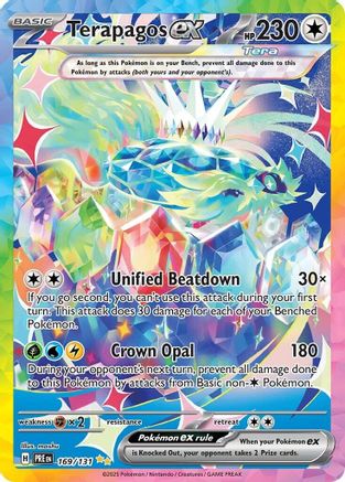Terapagos ex (169/131) [SV Prismatic Evolutions] Holofoil - Special Illustration Rare