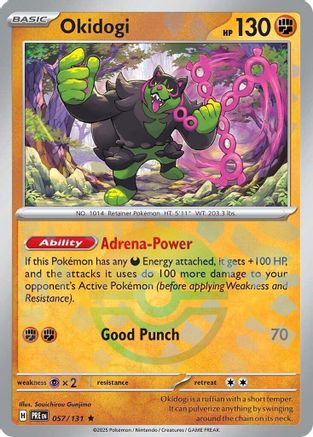 Okidogi (Poke Ball Pattern) (057) [SV Prismatic Evolutions] Holofoil - Rare