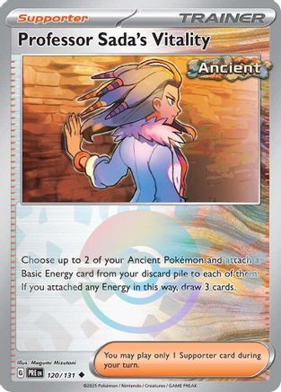 Professor Sada's Vitality (Poke Ball Pattern) (120) [SV Prismatic Evolutions] Holofoil - Uncommon