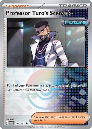 Professor Turo's Scenario (Poke Ball Pattern) (121) [SV Prismatic Evolutions] Holofoil - Uncommon