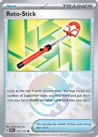 Roto-Stick (Poke Ball Pattern) (127) [SV Prismatic Evolutions] Holofoil - Common