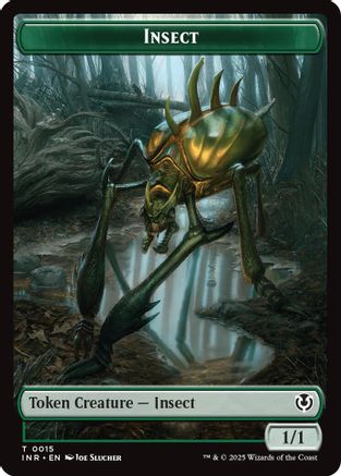 Insect // Spider Double-Sided Token (INR-15 // 16) [Innistrad Remastered] Foil