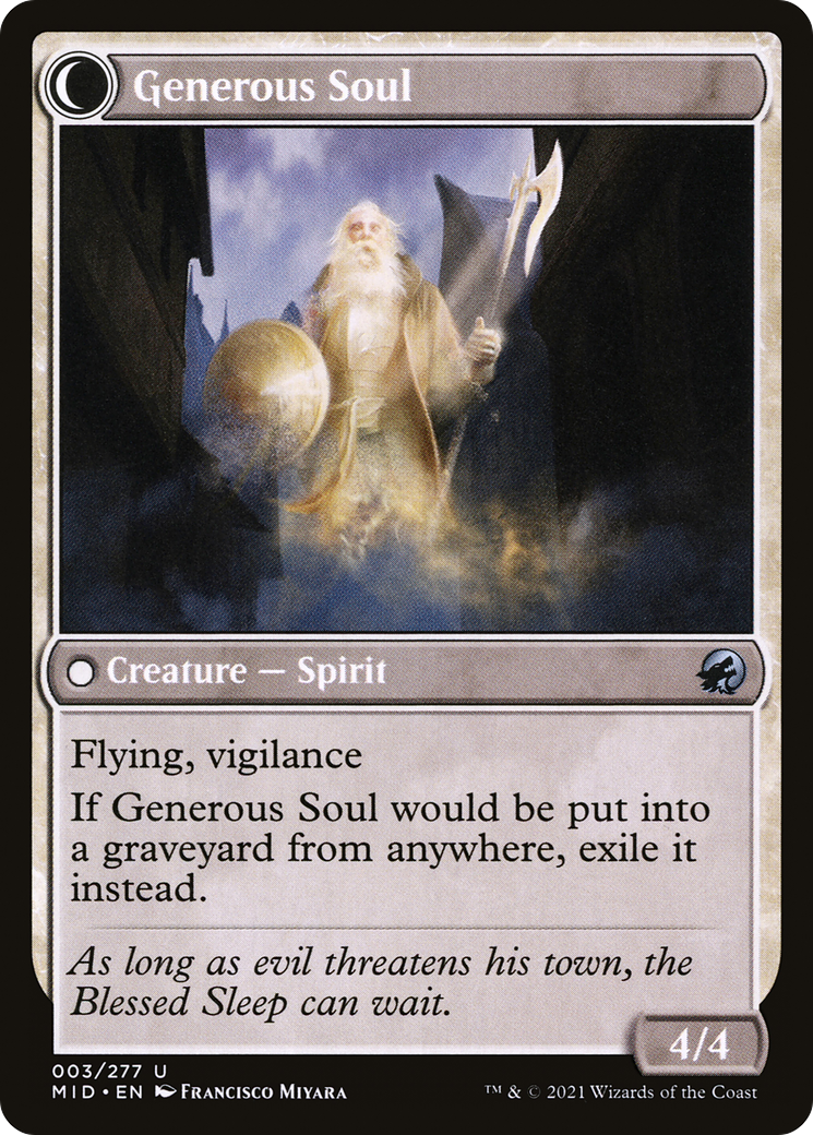 Beloved Beggar (MID-003) [Innistrad: Midnight Hunt]