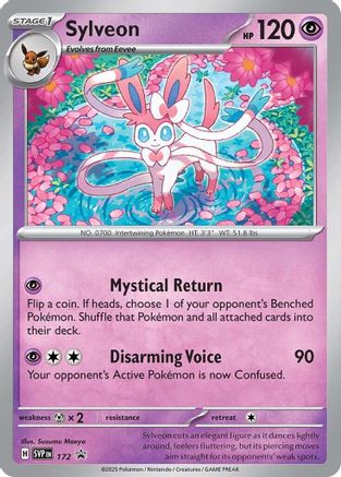 Sylveon (Cosmos Holo) (172) [SV Scarlet & Violet Promo Cards] Holofoil - Promo