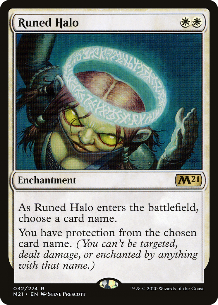 Runed Halo (M21-032) [Core Set 2021] Foil
