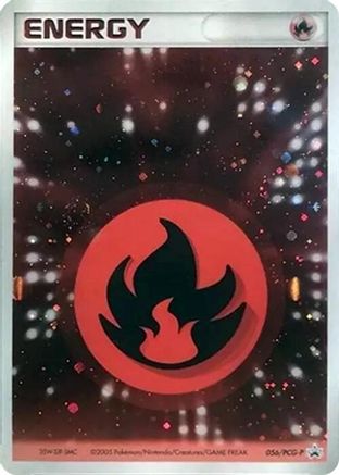 Basic Fire Energy - 056/PCG-P (056/PCG-P) - PCGP Promotional cards Holofoil