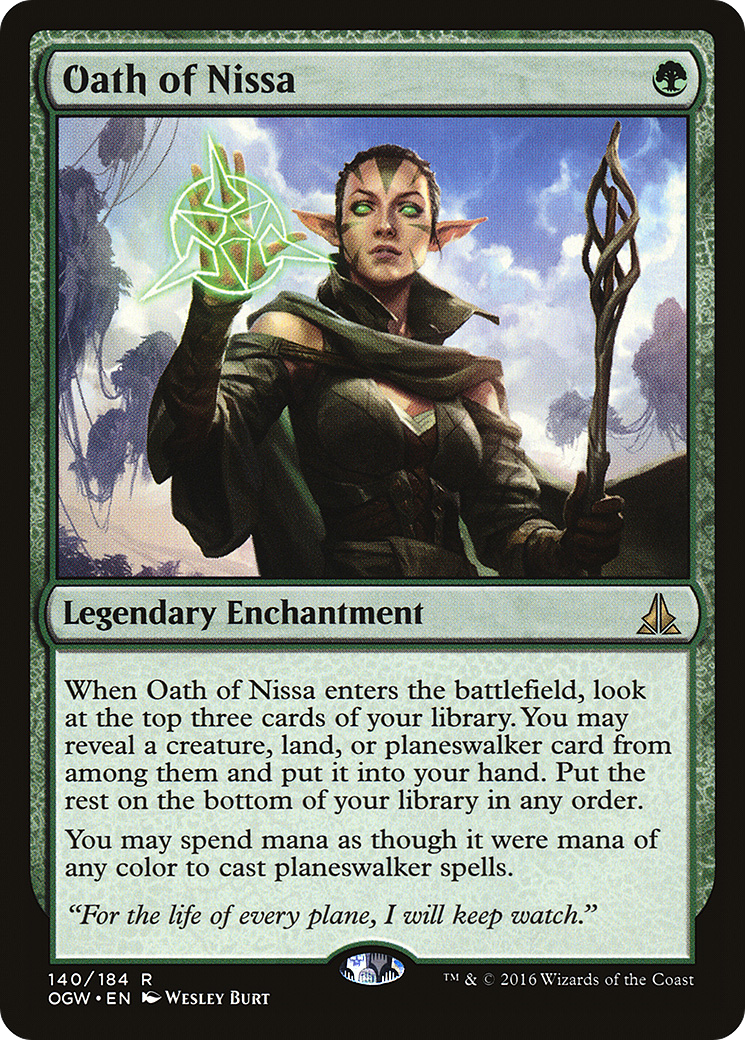 Oath of Nissa (OGW-140) [Oath of the Gatewatch]