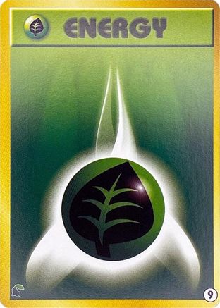 Basic Grass Energy - 9 (9) - Intro Pack Neo Chikorita