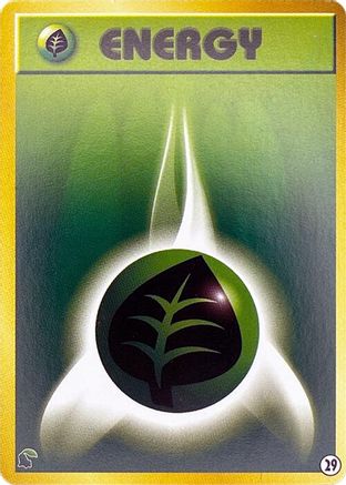 Basic Grass Energy - 29 (29) - Intro Pack Neo Chikorita