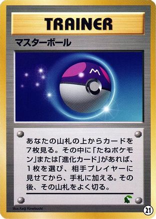Master Ball (21) - Intro Pack Neo Chikorita