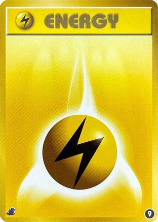 Basic Lightning Energy - 9 (9) - Intro Pack Neo Totodile
