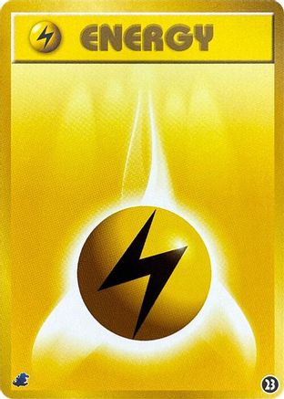 Basic Lightning Energy - 23 (23) - Intro Pack Neo Totodile