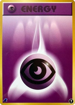 Basic Psychic Energy - 7 (7) - Intro Pack Neo Totodile