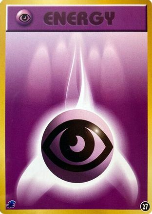 Basic Psychic Energy - 27 (27) - Intro Pack Neo Totodile