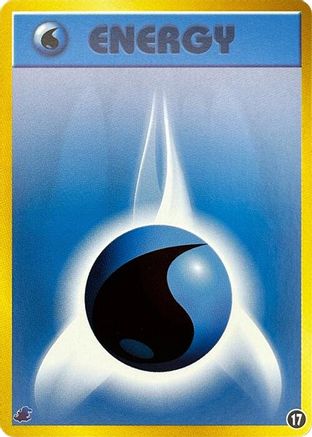 Basic Water Energy - 17 (17) - Intro Pack Neo Totodile