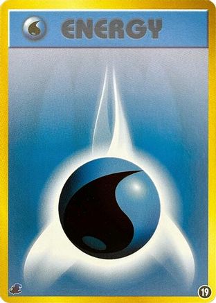 Basic Water Energy - 19 (19) - Intro Pack Neo Totodile