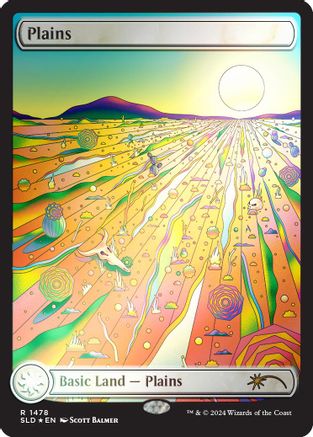 Plains (SLD-1478) (Rainbow Foil) [Secret Lair Drop Series] Foil