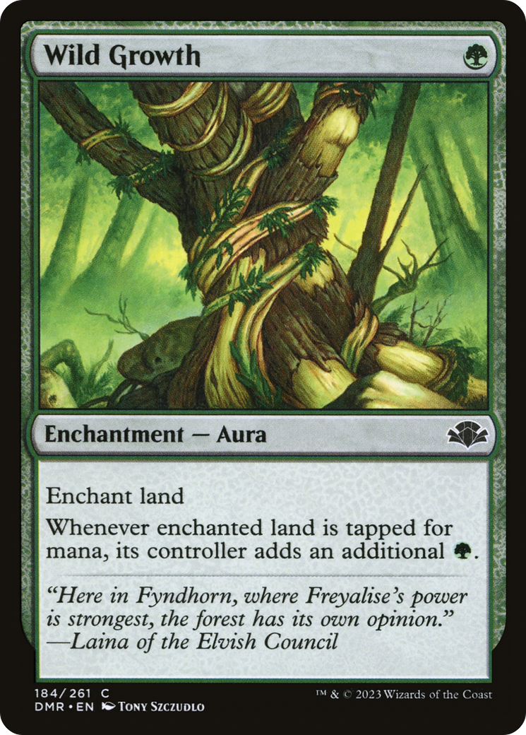Wild Growth (DMR-184) [Dominaria Remastered]