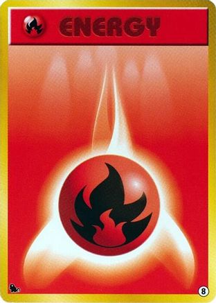 Basic Fire Energy - 8 (8) - Intro Pack Squirtle