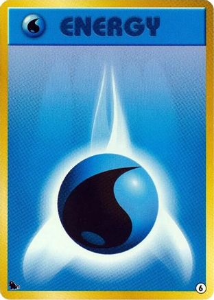 Basic Water Energy - 6 (6) - Intro Pack Squirtle