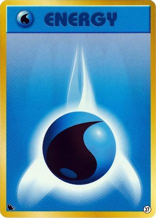 Basic Water Energy - 27 (27) - Intro Pack Squirtle