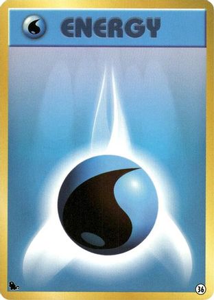 Basic Water Energy - 36 (36) - Intro Pack Squirtle