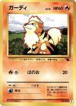 Growlithe - 1 (1) - Intro Pack Squirtle