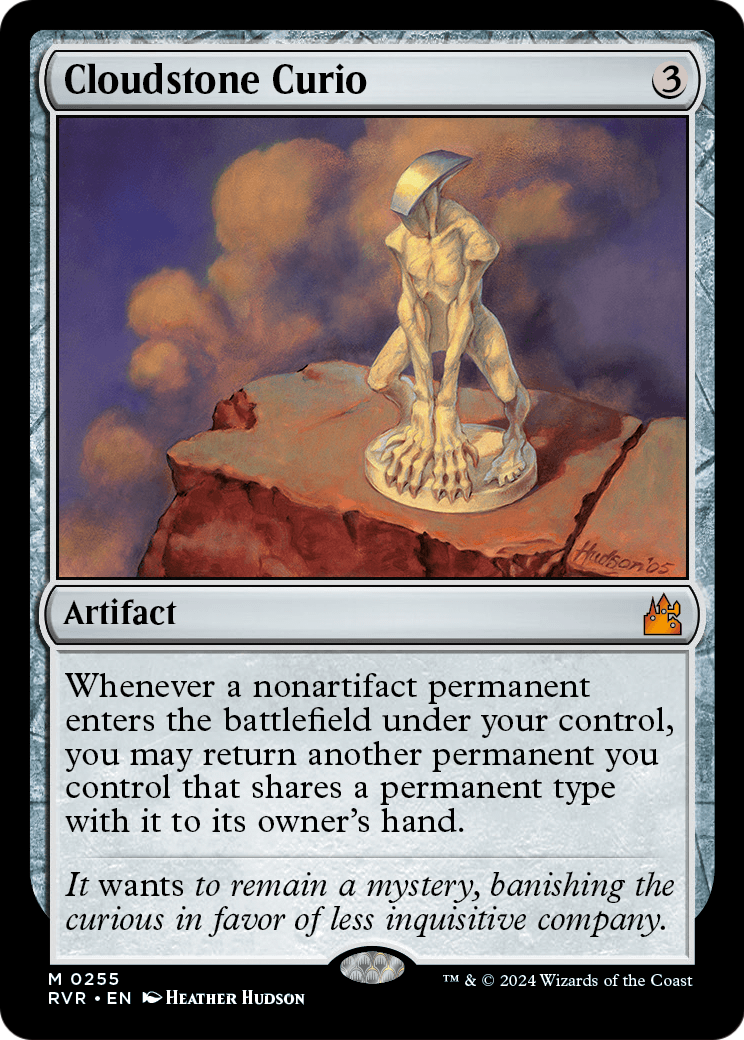 Cloudstone Curio (RVR-255) [Ravnica Remastered] Foil