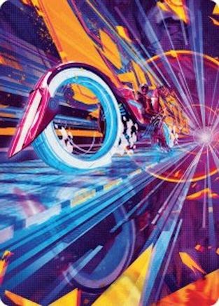 Spotcycle Scouter Art Card (AADFT-037) [Art Series: Aetherdrift]