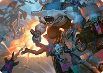 Trade the Helm Art Card (AADFT-025) [Art Series: Aetherdrift]