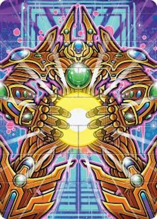 Brightglass Gearhulk Art Card (AADFT-053) [Art Series: Aetherdrift]