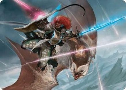 Caradora, Heart of Alacria Art Card (14/54) (AADFT-014) [Art Series: Aetherdrift]