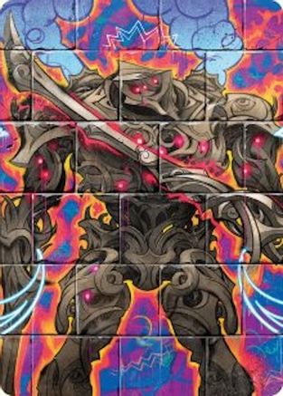 Coalstoke Gearhulk Art Card (AADFT-054) [Art Series: Aetherdrift]
