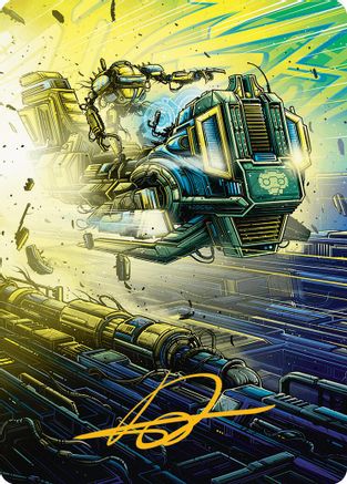 Guidelight Pathmaker Art Card (Gold-Stamped Signature) (AADFT-046) [Art Series: Aetherdrift]